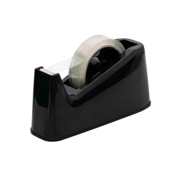 Dispenser per nastro da scrivania Q-Connect nero 25 mm x 33/66 m KF11010