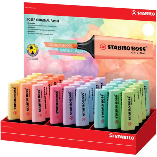 Display 45 evidenziatori Stabilo Boss Original Pastel assortiti 70/45-4