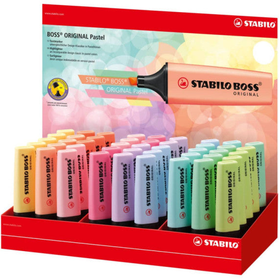 Display 45 evidenziatori Stabilo Boss Original Pastel assortiti 70/45-4