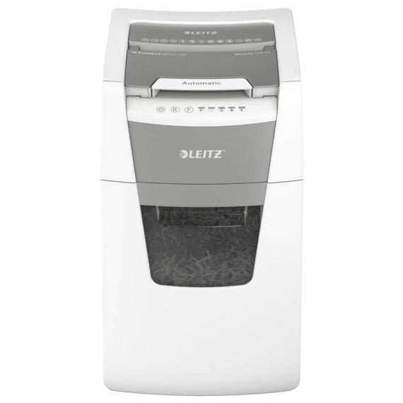 Distruggidocumenti automatico Leitz Office 150 P4 - taglio a frammenti P-4 4x30 mm - 44 L - 80130000