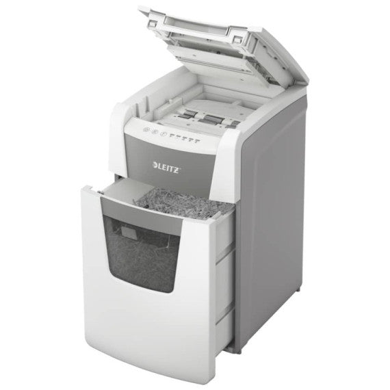 Distruggidocumenti automatico Leitz Office 150 P4 - taglio a frammenti P-4 4x30 mm - 44 L - 80130000