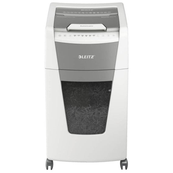 Distruggidocumenti automatico Leitz Office 300 P5 - taglio a frammenti P-5 2x15 mm - 60 L - 80160000