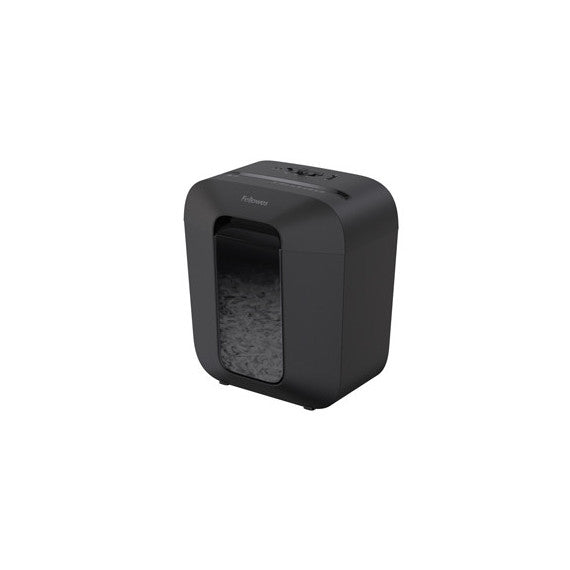 Distruggidocumenti LX-25 - a frammenti - nero - Fellowes