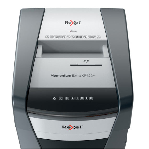 Distruggidocumenti Momentum Extra XP422 + P4 EU - a frammenti - Rexel