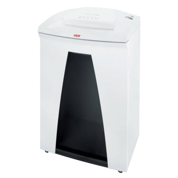 Distruggidocumenti uso frequente HSM SECURIO B34 P-2 - 100 L taglio a strisce 5,8 mm - bianco - 1841111