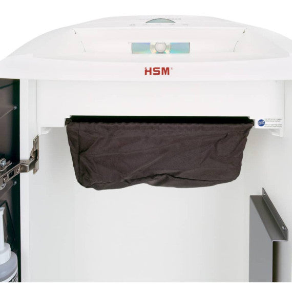 Distruggidocumenti uso frequente HSM SECURIO B34 P-2 - 100 L taglio a strisce 5,8 mm - bianco - 1841111