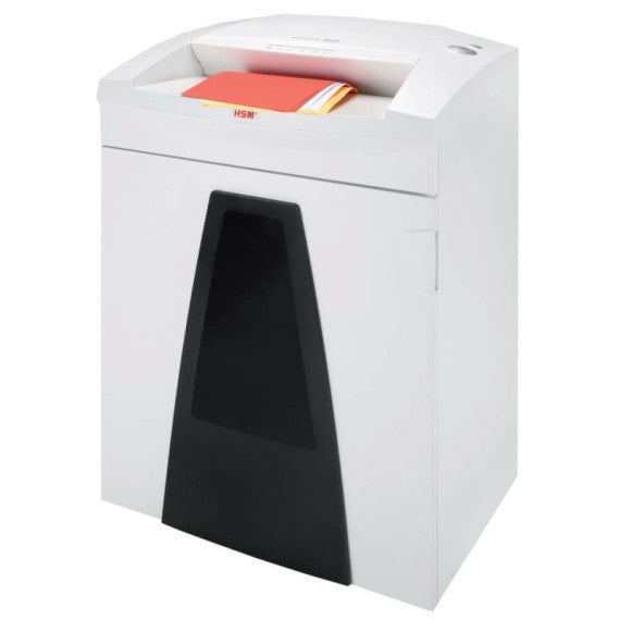Distruggidocumenti uso frequente HSM SECURIO B35 P-2 - 130 L - taglio a strisce 5,8 mm - bianco1921111
