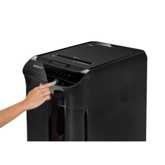 Distruggidocumenti uso frequente  P-4 68 L FELLOWES AutoMax? 350C - taglio a frammenti 4x38 mm nero - 4964101
