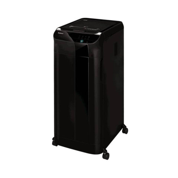 Distruggidocumenti uso moderati FELLOWES AutoMax? 550C - P-4 - 83 L - taglio a frammenti 4x38mm - nero - 4963101