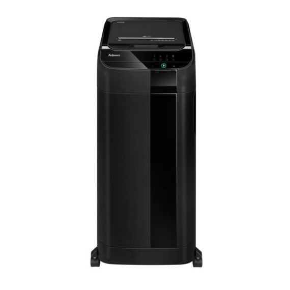 Distruggidocumenti uso moderati FELLOWES AutoMax? 550C - P-4 - 83 L - taglio a frammenti 4x38mm - nero - 4963101