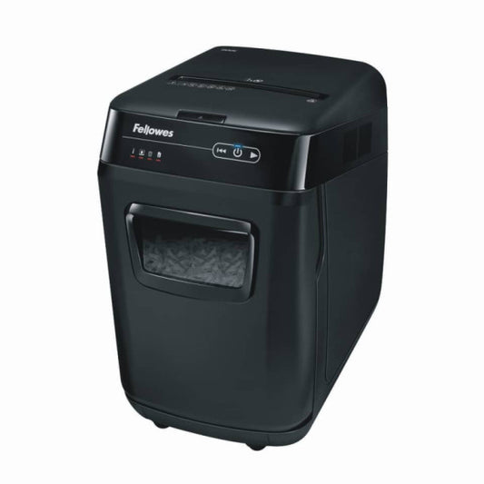 Distruggidocumenti uso moderato FELLOWES AutoMax? 200C - P-4 - 32 L - taglio a frammenti 4x38 mm - nero - 4653602