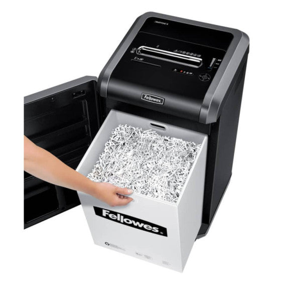 Distruggidocumenti uso moderato FELLOWES Powershred® 325Ci P-4 - 83 L - taglio a frammenti 4x38 mm - 4632001