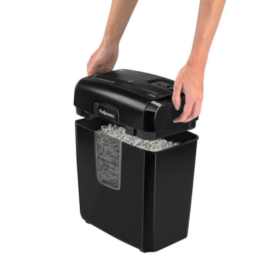 Distruggidocumenti uso moderato FELLOWES Powershred® 8C - P-4 - 14 L - taglio a frammenti 4x35 mm - 4689601