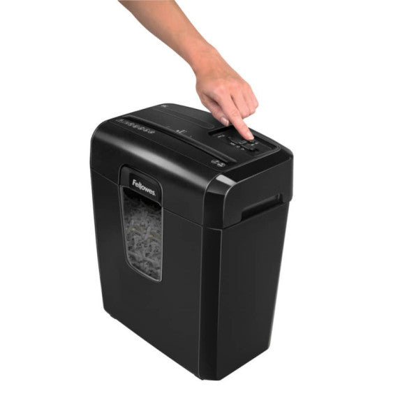 Distruggidocumenti uso moderato FELLOWES Powershred® 8C - P-4 - 14 L - taglio a frammenti 4x35 mm - 4689601