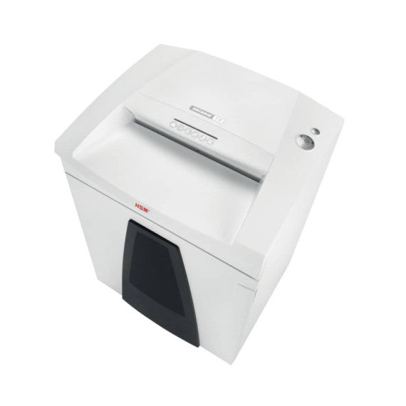 Distruggidocumenti uso moderato HSM SECURIO B35 - P-4 - 130 L - taglio a frammenti 4,5x30 mm - bianco - 1923111