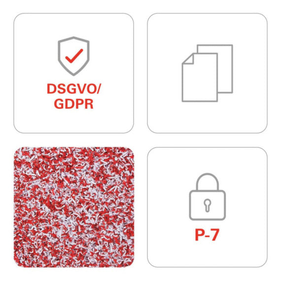 Distruggidocumenti uso moderato HSM SECURIO P36i - P-7 - 145 L - taglio a microframmenti 1x5 mm - 1854121