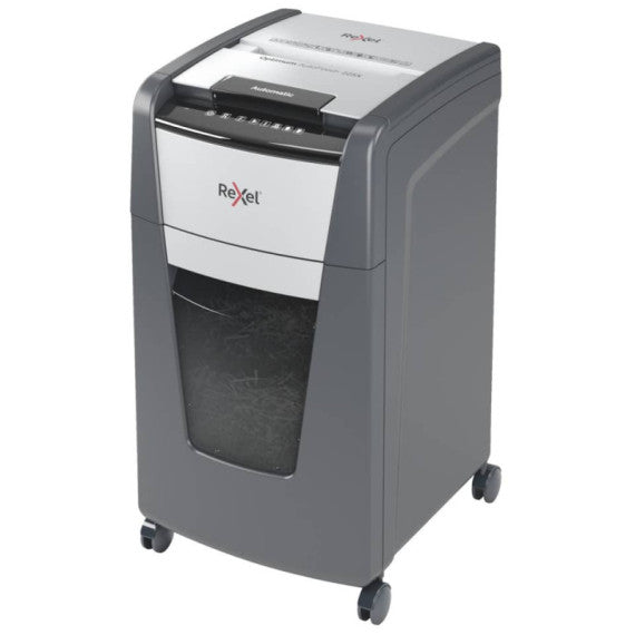 Distruggidocumenti uso moderato Optimum AutoFeed+ 225X EU Rexel - P-4 - 60 L - taglio a frammenti 4x28 mm - 2020225XEU