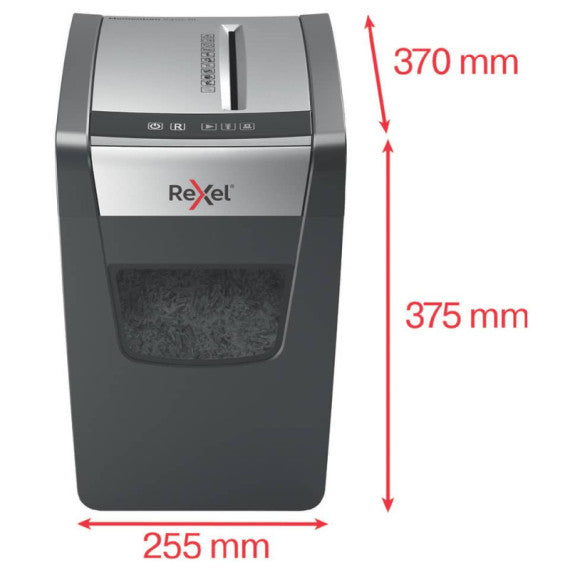 Distruggidocumenti uso moderato Rexel Momentum X410-SL Slimline P-4 - 23 L- taglio a frammenti 4x28 mm - 2104573EU