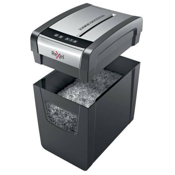 Distruggidocumenti uso moderato Rexel Momentum X410-SL Slimline P-4 - 23 L- taglio a frammenti 4x28 mm - 2104573EU