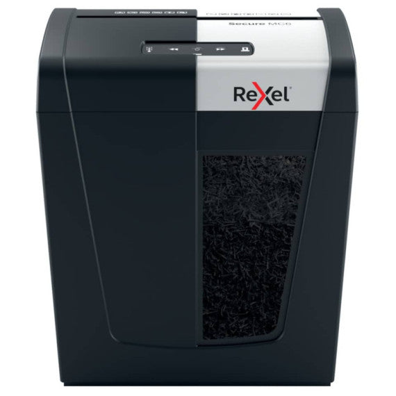 Distruggidocumenti uso personale Rexel Secure MC6 - P-5 - 18 L - taglio a microframmenti 2x15 mm - 2020130EU