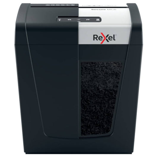Distruggidocumenti uso personale Rexel Secure MC6 - P-5 - 18 L - taglio a microframmenti 2x15 mm - 2020130EU