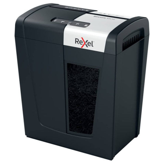 Distruggidocumenti uso personale Rexel Secure MC6 - P-5 - 18 L - taglio a microframmenti 2x15 mm - 2020130EU