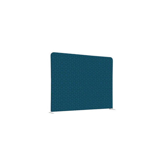 Divisorio in tessuto Wall Decor - 200 x H 150 cm - blu/rombi azzurri - Studio T