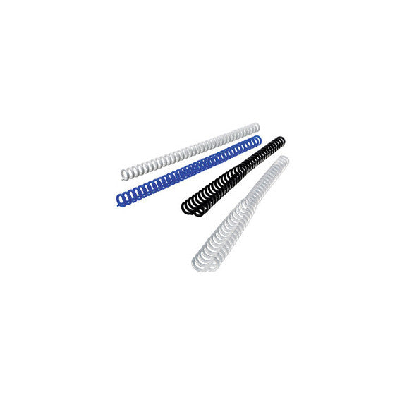 Dorsi ClickBind per rilegatura - 8 mm - ghiaccio - Ibico - scatola 50 pezzi