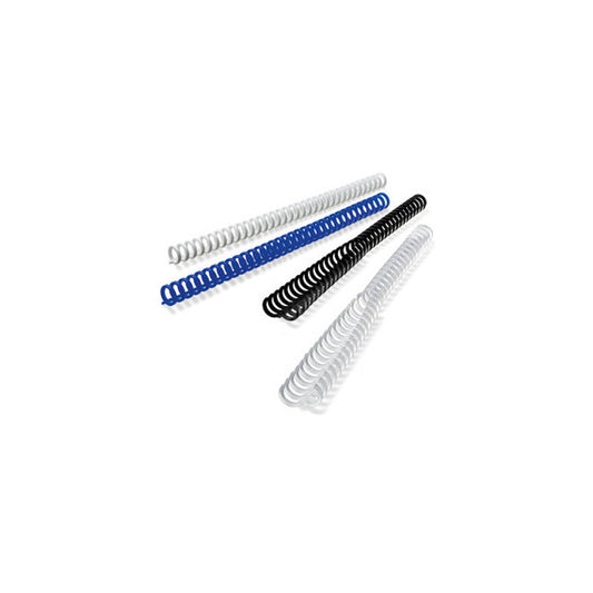 Dorsi ClickBind - riapribili - 12 mm - bianco - Ibico - conf. 50 pezzi