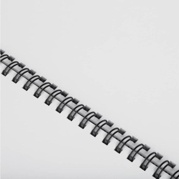 Dorsi metallici FELLOWES nero 8 mm - - capacità 36-60 fogli conf.100 - 53261