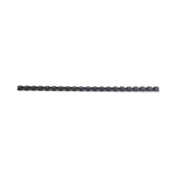 Dorsi plastici a 21 anelli GBC CombBind 14 mm A4 nero -  fino a 125 fogli conf da 100 dorsi - 4028178