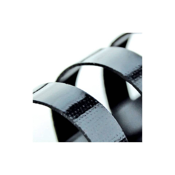 Dorsi plastici a 21 anelli GBC CombBind 25 mm A4 nero - fino a 225 fogli conf da 50 dorsi - 4028182