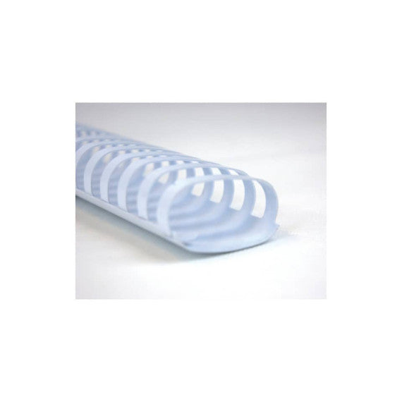Dorsi plastici a 21 anelli GBC CombBind 32 mm A4 bianco - fino a 310 fogli conf da 50 dorsi - 4028204