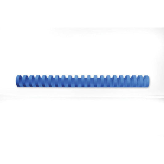 Dorsi plastici CombBind a 21 anelli - 19 mm A4 - fino a 165 fogli - conf da 100 dorsi GBC blu - 4028621