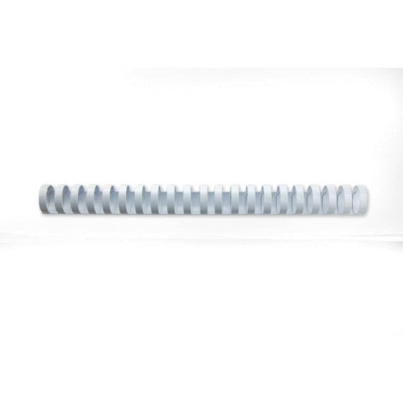 Dorsi plastici CombBind a 21 anelli - 22 mm A4 - fino a 195 fogli - conf da 100 dorsi GBC bianco - 4028612