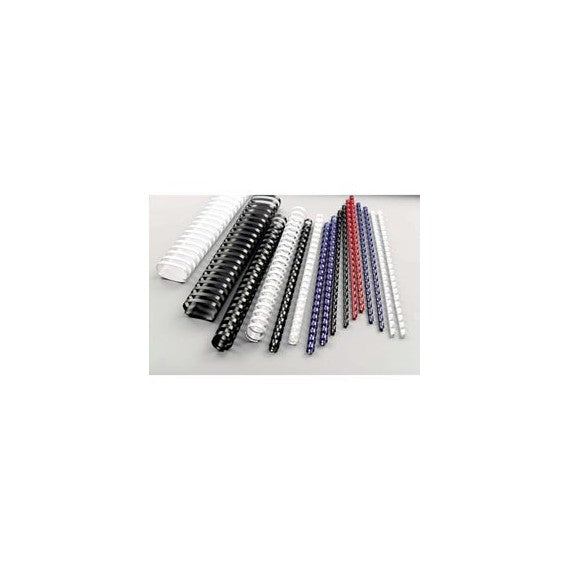 Dorsi spirale - 21 anelli - 16 mm - blu - GBC - scatola 100 pezzi