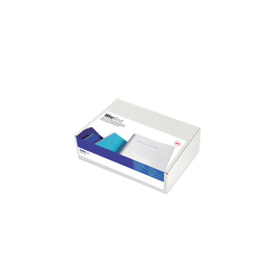 Dorsi WireBind per rilegatura - passo 3:1 - metallo - 34 anelli - 5 mm - argento - GBC - scatola 100 pezzi