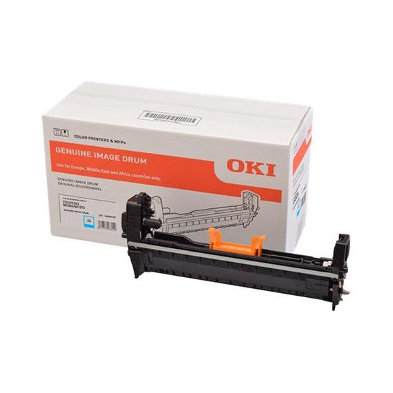 Drum Oki MC573 ciano 46484107 tamburo originale per Oki C532dn C542dn MC573dn MC563dn capacità 30.000 pagine