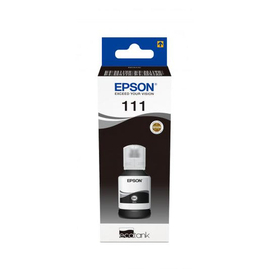 ECOTANK EPSON 111 NERO ORIGINALE C13T03M140 PER EPSON ECOTANK ET-M1100,ET-M1120,ET-M1140,ET-M1170,ET-M2170,ET-M3140