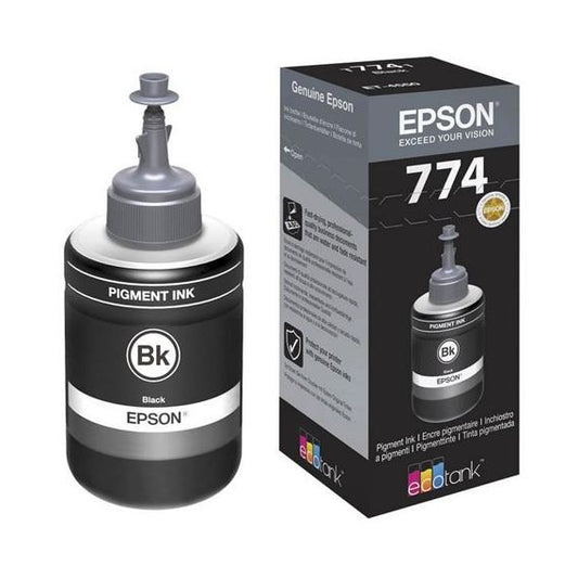 ECOTANK EPSON T7741 NERO ORIGINALE C13T774140 PER EPSON ECOTANK ET 16500,ET 3600, ET 4550 140ml