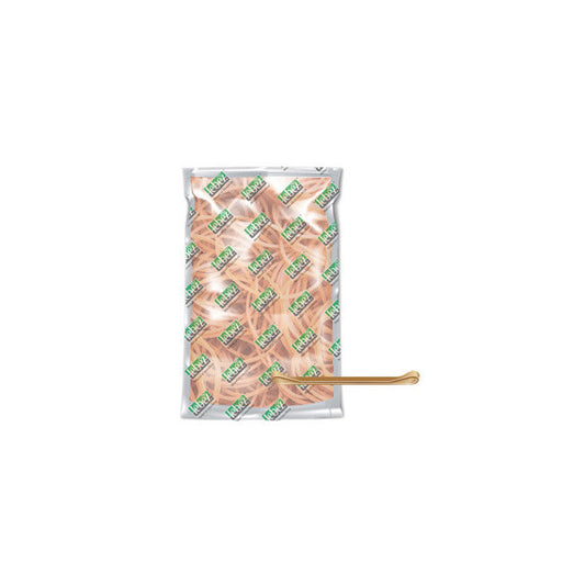 Elastico fettuccia - diametro 10 x 0,8 cm - 1 kg - caucciù - colore naturale - Lebez