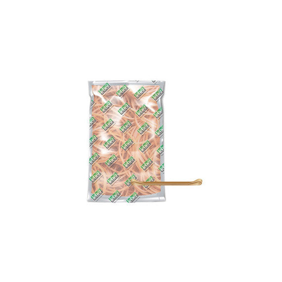Elastico fettuccia - diametro 15 x 0,8 cm - 1 kg - caucciù - colore naturale - Lebez