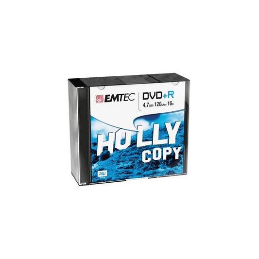 Emtec - DVD+R - registrabile - ECOVPR471016SL - 4,7GB - conf. 10 pz