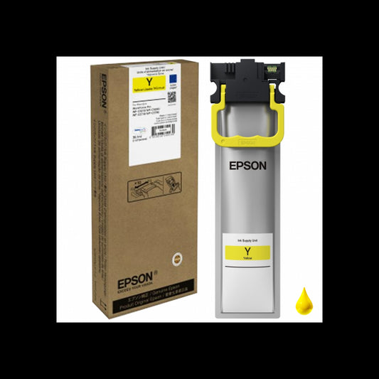 Epson T11D4 giallo XL C13T11D440 cartuccia originale per Epson Workforce C5300,C5390,C5800,C5890 series capacità 5.000 pagine
