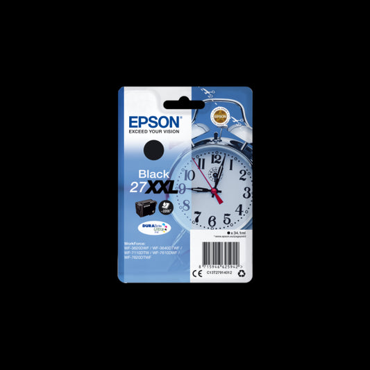 Epson T2791XXL nera originale C13T2914012 cartuccia alta capacità per Epson WF3620,WF3640,WF7110 2791XXL capacità 34.1ml