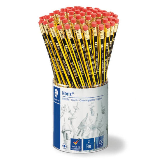 Espositore 72 matite con gommino Staedtler Noris® HB 122 KP72