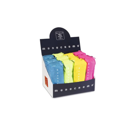 Espositore astucci Pigna Monocromo Charta 12 pezzi - colori assortiti - 0230433
