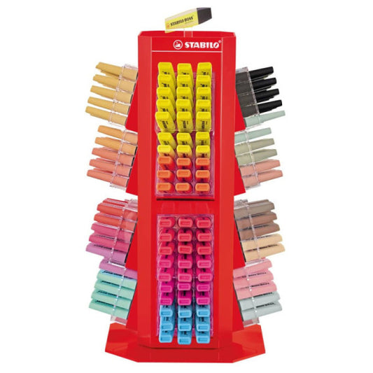 Espositore da banco Stabilo Boss - 470 pezzi - 30 colori assortiti - IT70/470-1