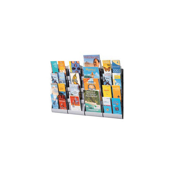 Espositore da parete Maxi System - 4 tasche A4 - Paperflow