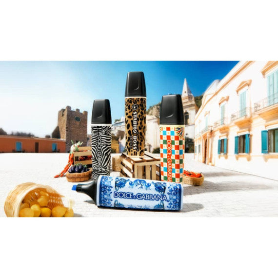Espositore da terra Stabilo Boss Original x Dolce&Gabbana - 18 cofanetti Premium in edizione limitata 70/72-1-102
